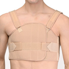 Бандаж реберний післяопераційний для чоловіків роз’ємний на грудну клітину БР-3Т Comfort