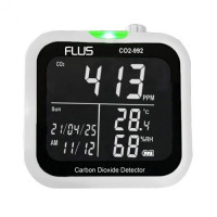Детектор CO2 з гігрометром кімнатний Flus CO2-992