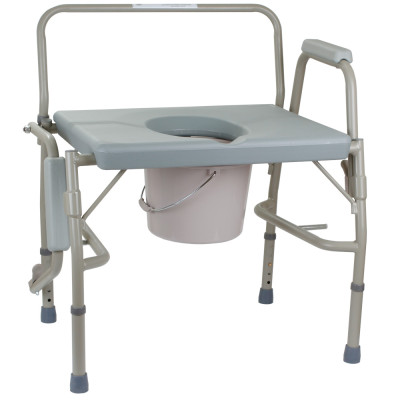 Посилений стілець-туалет з відкидним поруччям OSD-BL740101